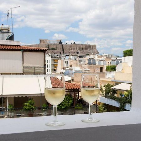 아테네 Balcony With Acropolis View 아파트 외부 사진